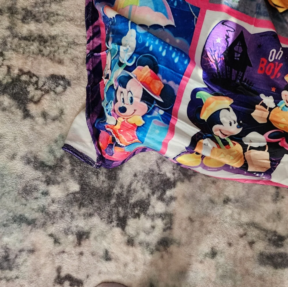 New In Vacumm Sealed Bag , Disney Character Blanket This Is For 1.